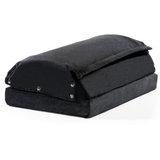 VITALmaxx Fussstütze 43 x 29 x 15 cm, Schwarz