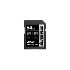 Lexar SDXC-Karte Professional Silver Plus 64 GB