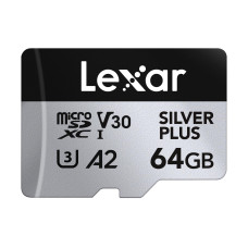 Lexar microSDXC-Karte Professional Silver Plus 64 GB