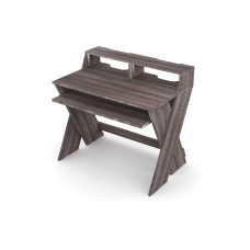 Glorious DJ Booth Sound Desk Compact Walnuss