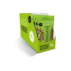 Wonderful Pistachios Pistazien geröstet und gesalzen ohne Schale 10 x 60 g