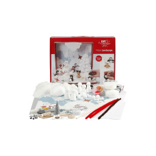 Creativ Company Bastelset Weihnachtslandschaft Polar