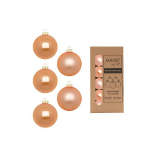 INGES CHRISTMAS DECOR Weihnachtskugel Sweet Melon Ø 4 cm, 1 Stück, Aprikose INGES CHRISTMAS DECOR Weihnachtskugel Sweet Melon Ø 4 cm, 1 Stück, Aprikose