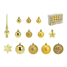 G. Wurm Weihnachtskugel 111-er Set, Gold