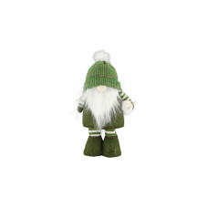 CHALET Weihnachtsfigur Gnom 10 cm, Textil, Grün