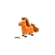 G. Wurm Spardose Pferd 16 x 17 x 7 cm