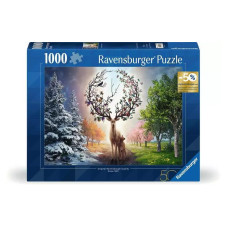 Ravensburger Puzzle Hirsch - 50 Jahre Blaues Dreieck