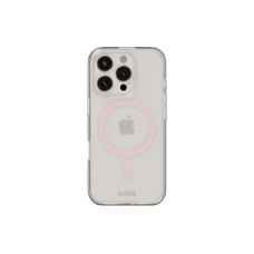 Holdit Back Cover MagSafe iPhone 16 Pro Max Pink/Transparent