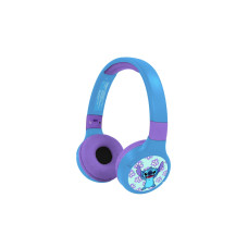 Lexibook 2-in-1-Bluetooth/Kabel-Kopfhörer Stitch Blau