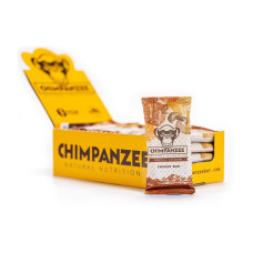 Chimpanzee Energy Bar, Box Cashew & Caramel, 20 x 55 g