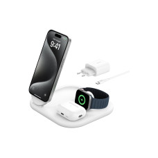 Belkin Wireless Charger BoostChrage Qi2 15 W Weiss Belkin Wireless Charger BoostChrage Qi2 15 W Weiss