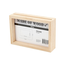Creativ Company Holzartikel Doppelrahmen 16 x 11 cm, 1 Stück Creativ Company Holzartikel Doppelrahmen 16 x 11 cm, 1 Stück
