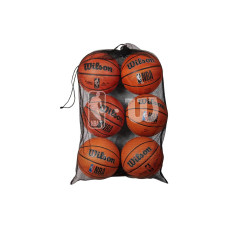 Wilson NBA 6 Ball Mesh Carry Bag