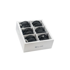 SLIM Slimpatchkabel RJ-45, Cat 6A, U/FTP, 0.5 m, Schwarz, 90-Pack SLIM Slimpatchkabel RJ-45, Cat 6A, U/FTP, 0.5 m, Schwarz, 90-Pack