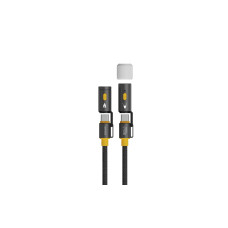 4smarts 3in1 USB-C Kabelset Explorer USB C - USB C 1.5 m