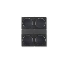 Flexson Wandhalterung 4x Sonos Amp Schwarz Flexson Wandhalterung 4x Sonos Amp Schwarz