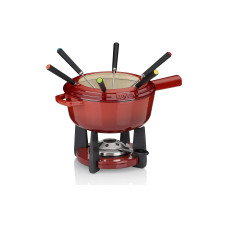 Kela Käsefondue-Set Calido 11 Teile, Rot Kela Käsefondue-Set Calido 11 Teile, Rot