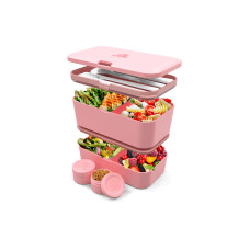 Umami Lunchbox Nestable L Coral Pink Umami Lunchbox Nestable L Coral Pink