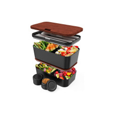 Umami Lunchbox Nestable L Sapele Black Umami Lunchbox Nestable L Sapele Black