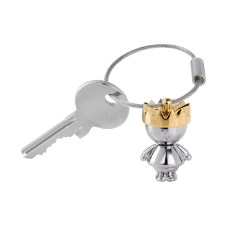 Troika Schlüsselanhänger Little King Silber / Gold Troika Schlüsselanhänger Little King Silber / Gold