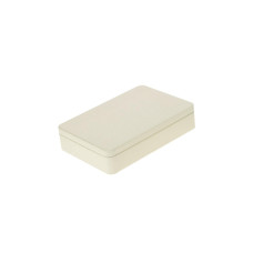 Gawol Gebäckdose Uni 14.2 cm x 10.1 cm x 3.1 cm, Beige