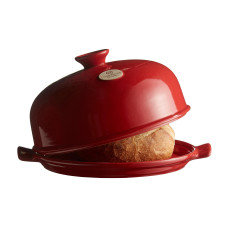 Emile Henry Brot-Backform 28.5 cm, Rot