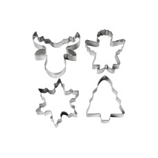 Creativ Company Guetzli-Ausstecher 8 cm 4 Stück Creativ Company Guetzli-Ausstecher 8 cm 4 Stück