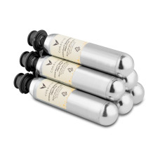 Coravin Patrone Sparkling CO2 6 Stück, Silber