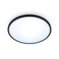 WiZ Deckenleuchte SuperSlim 14W Tunable White Schwarz Einzelpack WiZ Deckenleuchte SuperSlim 14W Tunable White Schwarz Einzelpack