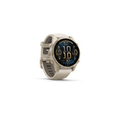 GARMIN Sportuhr Fenix 8 AMOLED Sapphire, 43 mm Beige