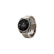 GARMIN Sportuhr Fenix 8 AMOLED Sapphire, 47 mm Silber