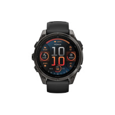 GARMIN Sportuhr Fenix 8 AMOLED Sapphire, 47 mm Dunkelgrau