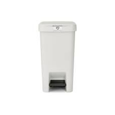 Brabantia Recyclingbehälter StepUp 16 l, Hellgrau