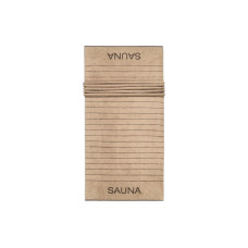 Cawö Saunatuch Balance Doubleface 80 x 200 cm, Sand