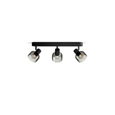 Philips Aufbauspot Sleet 3er Spot für E14 Schwarz, ohne Leuchtmittel