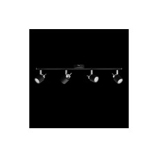Philips Aufbauspot Meranti, 4 x 35W GU10 Schwarz, ohne Leuchtmittel