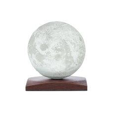 Gingko LED Stimmungslicht LunaSpin Mini Braun