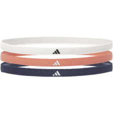 adidas Hairbands Dunkelblau/Hellorange/Weiss