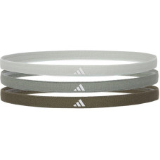 adidas Hairbands Hellgrau/Grau/Olivgrün