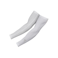 adidas Compression Arm Sleeves Weiss, L-XL