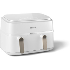 Philips Heissluft-Fritteuse 3000 Series Dual Basket Champagner