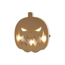 Creativ Company 25 x 22 x 4 cm Kürbis mit Licht